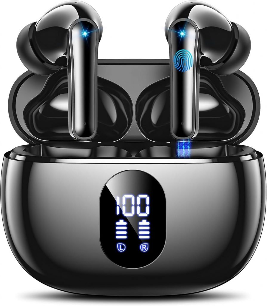 👑 Bluetooth Kopfhörer Kabellos Bluetooth 5.4 In Ear Kopfhörer mit 4 ENC Noise Cancelling Mikrofon, LED Anzeige & 48 Std Spielzeit, HiFi Tiefer Bass Wireless Earbuds IPX7 Wasserdicht für Arbeit & Studium19,98€ statt 129,99€ - 85,00 % 🔥🚚 Verkauft von Benxing Eu und Versand durch Amazon504 Bewertungen: 4.8 / 5.0 ⭐️⭐️⭐️⭐️⭐️🛒 zu Amazon https://www.amazon.de/dp/B0FX2SSC4G/?amp%3Btag=preisfehlerheute-21&%3Bamp%3Bth=1&%3Bamp%3Bpsc=1&tag=preisfehlerheute-21