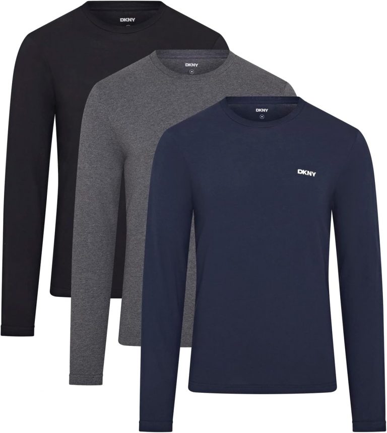 DKNY Men's Warriors T-Shirt, Marineblau/Anthrazit/Schwarz, M24.91€ ➡️ https://www.amazon.de/dp/B0CL6X7SGV/?tag=preisfehlerheute-21