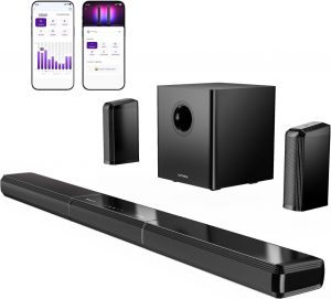 ULTIMEA 9.1 Soundbar für TV Geräte, 470W Surround Sound System mit 2 Rear-Lautsprechern, Teilbare Dolby Atmos Soundsystem mit 6,5″ Wireless Subwoofer RGB Soundbar für Fernseher, HDMI/AUX/BT Apollo S90379,99€ statt 472,74€➡️ https://www.amazon.de/dp/B0F3XKS3ZY/?tag=preisfehlerheute-21