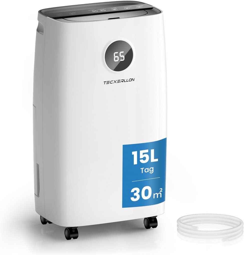 👑 Luftentfeuchter Elektrisch 15L, 30㎡(110m³), Entfeuchter Elektrisch für Keller Raumentfeuchter Elektrisch mit Touchpanel, 2,5L Wassertank, Schlauchentwässerung, 46dB, 24H Timer, 3 J. Gar99,99€ statt 199,99€ – 51,0 🔥🚚 Verkauft von Tecxerllon EU und Versand durch Amazon38 Bewertungen: 4.6 / 5.0 ⭐️⭐️⭐️⭐️⭐️🛒 zu Amazon https://www.amazon.de/dp/B0FG2CRXTH/?th=1&tag=preisfehlerheute-21#038;psc=1&tag=preisfehlerheute-21