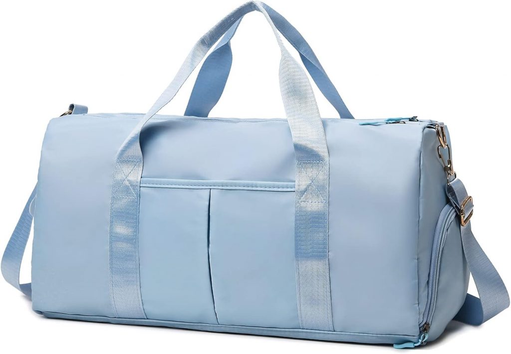 Sporttaschen für Damen und Herren, Reisetasche und Handtaschen - mit Schuhfach und Nassfach - Travel Bag für Sport, Fitnessstudio, Duffle Bag für Wochenendreisen (Hell-blau)10,07€ statt 16,99€➡️ https://www.amazon.de/dp/B0C14NXD6Q/?tag=preisfehlerheute-21