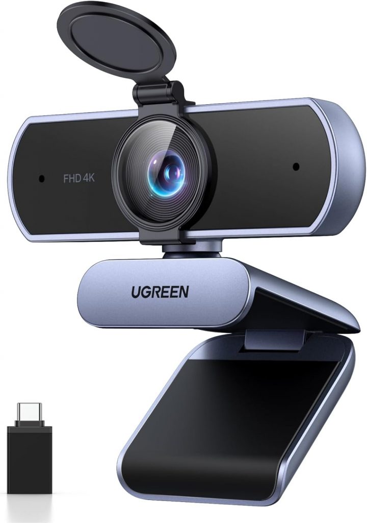 👑 UGREEN UHD Webcam 4K, Webcam mit Mikrofon und Objektivabdeckung, PC Kamera mit Autofokus, Automatische Lichtkorrektur, 70°FOV, USB-A/C Anschluss, für PC/Laptop/Windows/Mac/Linux/Skype/FaceTime36,49€ statt 57,68€ – 37,0 🔥🚚 Verkauft von UGREEN GROUP LIMITED UK und Versand durch Amazon659 Bewertungen: 4.6 / 5.0 ⭐️⭐️⭐️⭐️⭐️🛒 zu Amazon https://www.amazon.de/dp/B0DT9MMZTL/?tag=preisfehlerheute-21