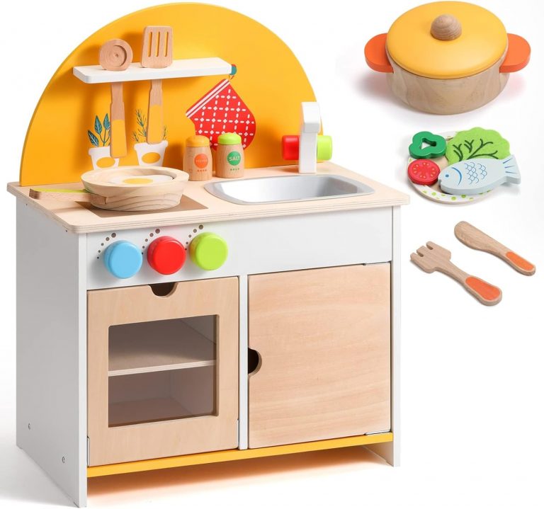 SainSmart Jr. Mini-Spielküche aus Holz, Koch-Rollenspielset mit Lebensmittelzubehör für Kinder und Kleinkinder24.99€ ➡️ https://www.amazon.de/dp/B0BC8DLWWY/?tag=preisfehlerheute-21