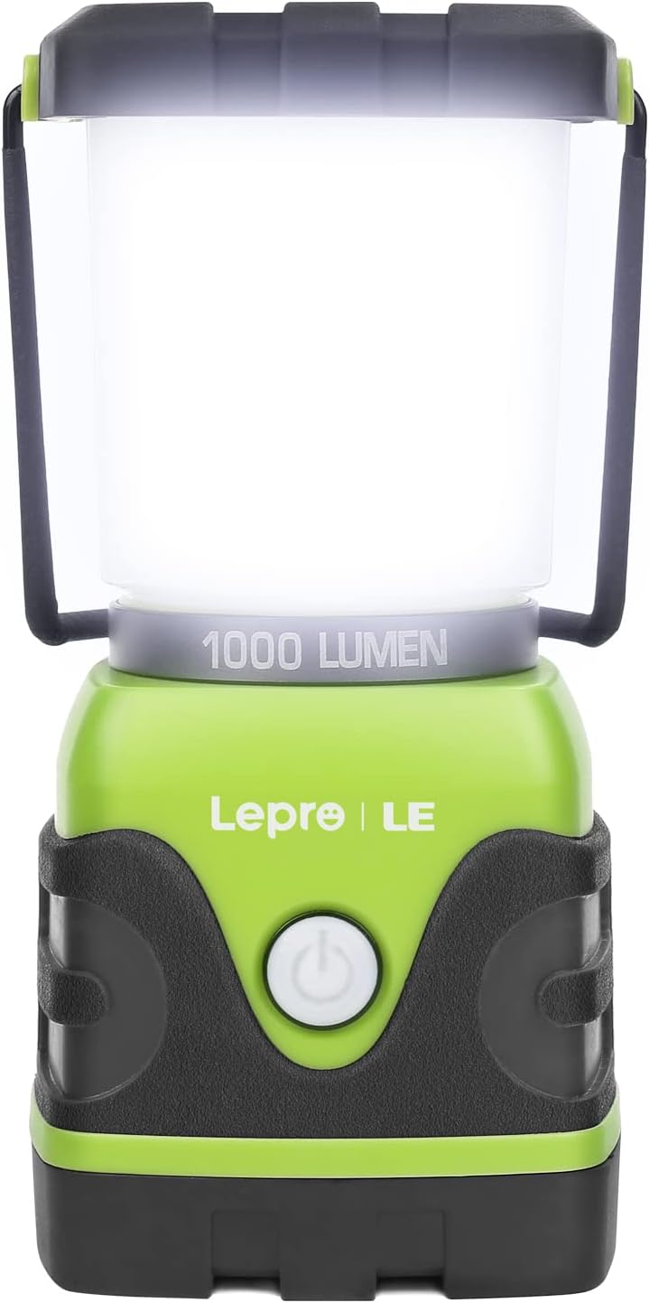 🤴 LE LED Campinglampe, Ultra Hell 1000 Lumen, 3 Helligkeiten Dimmbar Suchscheinwerfer, Batteriebetrieben Notfallleuchte für Stromausfällen, Wandern, Notfall, Ausfälle und so weiter16,82€ statt 23,99€ - 30,00 % 🔥🚚 Verkauft von Lepro DE und Versand durch Amazon77,372 Bewertungen: 4.6 / 5.0 ⭐️⭐️⭐️⭐️⭐️🛒 zu Amazon https://www.amazon.de/dp/B0078ZTWP4/?amp%3Btag=preisfehlerheute-21&amp%3Bth=1&amp%3Bpsc=1&tag=preisfehlerheute-21