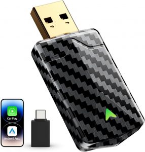 CarPlay Wireless Adapter – 2026 Pro Mini Android Auto Adapter, Plug & Play über USB-A/USB-C-Anschluss, Stabil & Kompakt, Kompatibel mit Autos ab 2016, iOS 10+ & Android 10+ (Kohlefaser)14,99€ statt 49,99€➡️ https://www.amazon.de/dp/B0FVXNKCD2/?tag=preisfehlerheute-21