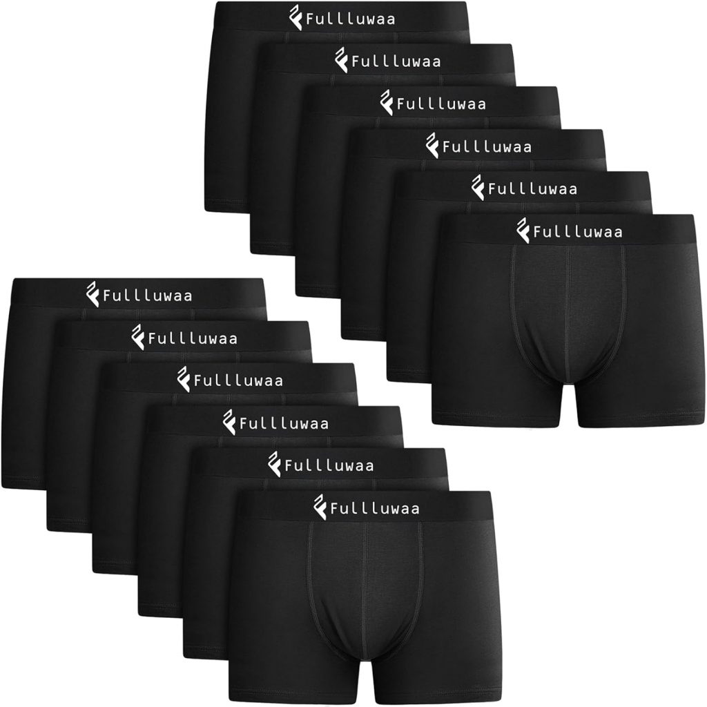Fullluwaa Boxershorts Herren 12er Pack – Business Men Retroshorts Männer Trunks Baumwolle Unterwäsche Weiche und Ideale Passform (Ohne Kratzenden Zettel)29,74€ statt 34,99€➡️ https://www.amazon.de/dp/B0811L1HMY/?tag=preisfehlerheute-21
