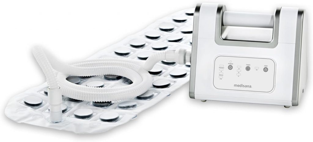 Medisana BBS Luftsprudelbad, Sprudelmatte Badewanne, Whirlpool Matte für die Badewanne, inkl. Aromaspender, 3 Intensitätsstufen, Spa für Zuhause, Wellness Badewannenzubehör