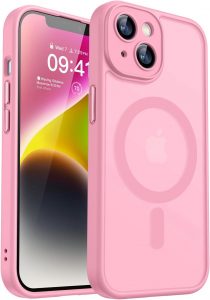 CANSHN 2024 Neu für iPhone 14 Hülle mit Kameraschutz für Magsafe (TOP Militärschutz & Magnetkraft) Extrem Haltbarkeit Hülle iPhone 14 Case Stoßfest, Rosa12,74€ statt 14,99€➡️ https://www.amazon.de/dp/B0DG5B31ZP/?tag=preisfehlerheute-21