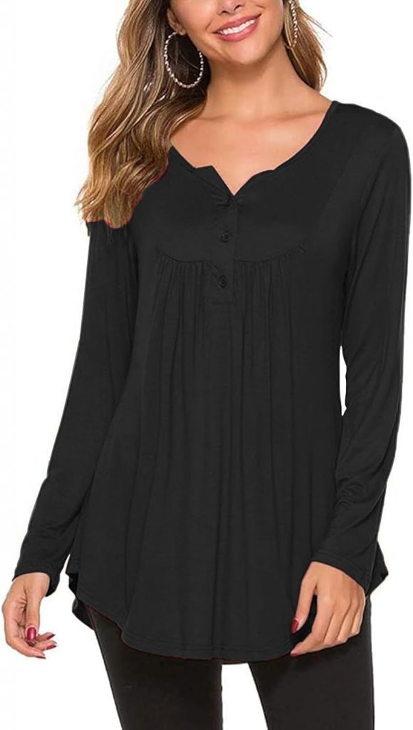 👑 OUSIMEN Damen V-Ausschnitt Knopfleiste Bluse Longshirt Lässige T-Shirt Solide Tunika Langarm Casual Top7,99€ statt 10,95€ – 28,0 🔥🚚 Verkauft von MingMa EU und Versand durch Amazon9 Bewertungen: 4.2 / 5.0 ⭐️⭐️⭐️⭐️🛒 zu Amazon https://www.amazon.de/dp/B0DPHFH7KG/?th=1&tag=preisfehlerheute-21#038;psc=1&tag=preisfehlerheute-21