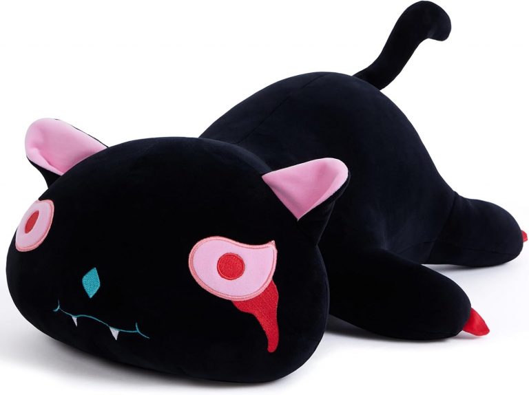 SNOWOLF Nette Katze Plüsch Umarmung Kissen Gefüllte Tiere Spielzeug, Kawaii Plüsch Spielzeug Super Soft Cartoon Wurf Kissen für Mädchen Jungen Brithday Geschenk (30cm, Schwarz)4.51€ ➡️ https://www.amazon.de/dp/B0DM26KZYZ/?tag=preisfehlerheute-21