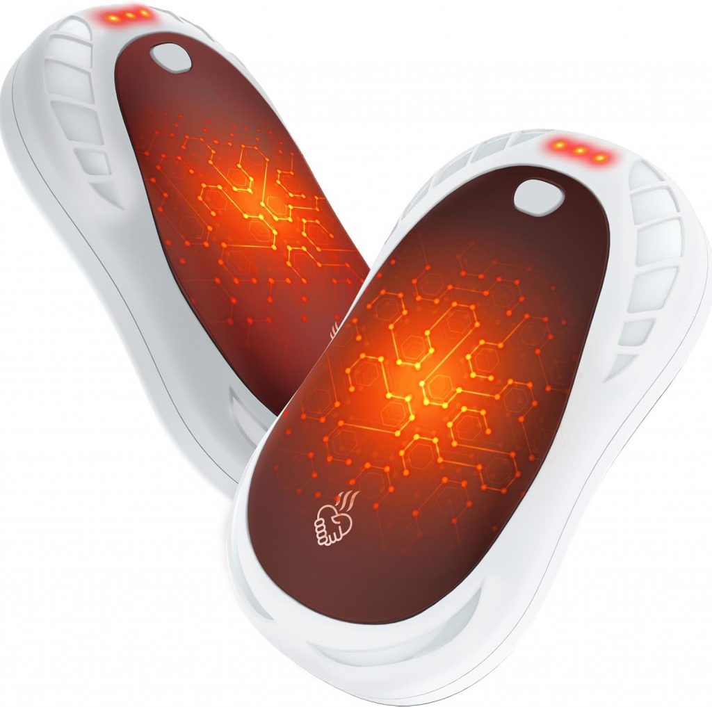 Handwärmer Elektrisch Split 2er-Pack,FANDLISS Wiederaufladbar Handwärmer USB,3 Heizmodi Tragbare Elektrischer Taschenwärmer für Outdoor im Winter 5200mAh,Handwärmer Wiederaufladbar für Outdoor Sport6.99€ ➡️ https://www.amazon.de/dp/B0CHVGR7WN/?tag=preisfehlerheute-21