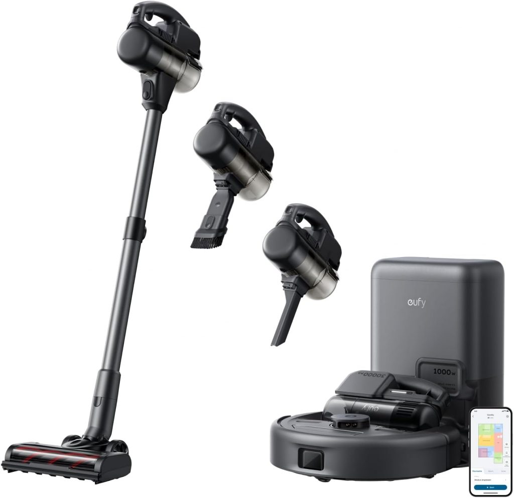 👑 eufy Saugroboter 3-in-1 E20, Kombi-Design Stabstaubsauger, Auto-Entleerung aller Geräte, Max. 30.000Pa, 5-Stufen-Filter, Schnelladung, Präzise Hinderniserkennung, Ideal für Teppiche, Spalten & Treppen250,89€ statt 549,00€ - 55,00 % 🔥🚚 Verkauft von AnkerDirect DE und Versand durch Amazon676 Bewertungen: 4.2 / 5.0 ⭐️⭐️⭐️⭐️🛒 zu Amazon https://www.amazon.de/dp/B0DQ81VJBV/?amp%3Btag=preisfehlerheute-21&%3Bamp%3Bth=1&%3Bamp%3Bpsc=1&tag=preisfehlerheute-21