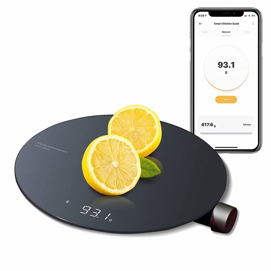 🤴 HOTO Digitale Küchenwaage mit App, Hochpräzise 0,1g-3kg Waage Küchenwaage mit 4 Maßeinheit (g/ml/oz/lb:oz), Haushaltswaage LED Anzeige, Tara Funktion, Leicht Reinigen für Backen, Kochen, Kaffee19,95€ statt 29,99€ – 34,0 🔥🚚 Verkauft von HOTO Tools und Versand durch Amazon531 Bewertungen: 4.2 / 5.0 ⭐️⭐️⭐️⭐️🛒 zu Amazon https://www.amazon.de/dp/B0BBFRKK86/?tag=preisfehlerheute-21