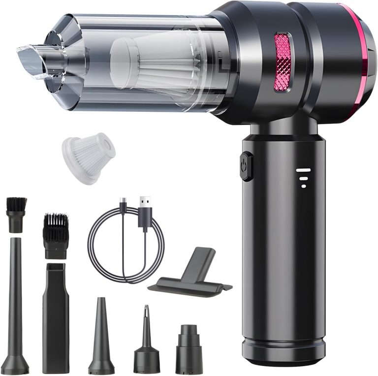 Handstaubsauger Schnurlos, 22000Pa Leistungsstarker Auto Mini Staubsauger, Wiederaufladbar Tragbarer Leichter Staubfänger für Haus Auto Teppich Treppe Haustier Haar Tiefenreinigung (schwarz lila)9.90€ ➡️ https://www.amazon.de/dp/B0FDFT37GM/?tag=preisfehlerheute-21