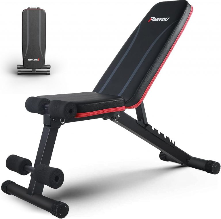 🤴 PASYOU Hantelbank Klappbar Verstellbar, Multifunktions Trainingsbank Schrägbank für Ganzkörper-workout，8 in 1 Fitnessbank für zu Hause oder im Fitnessstudio, 230kg Gewichtskapazität PA30079,98€ statt 109,99€ - 28,00 % 🔥🚚 Verkauft von JOROTO Sport & Fitness und Versand durch Amazon16,185 Bewertungen: 4.6 / 5.0 ⭐️⭐️⭐️⭐️⭐️🛒 zu Amazon https://www.amazon.de/dp/B07S7NRZL4/?amp%3Btag=preisfehlerheute-21&amp%3Bth=1&amp%3Bpsc=1&tag=preisfehlerheute-21