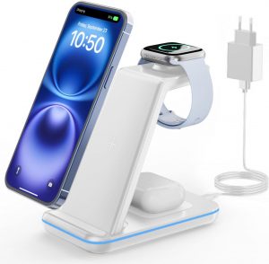 👑 GEEKERA Wireless Charger, 3 in 1 Induktive Ladestation für iPhone Air/17/16/15/14/13/12/11/Pro Max, Ladestation für Apple Watch Ultra 3-1/11-2/SE, Kabelloses Ladegerät für AirPods Pro 3-2/4-2, Weiß28,49€ statt 39,99€ - 29,00 % 🔥🚚 Verkauft von LionYD UK und Versand durch Amazon12,396 Bewertungen: 4.4 / 5.0 ⭐️⭐️⭐️⭐️🛒 zu Amazon https://www.amazon.de/dp/B0BZ85QLF5/?th=1&%3Bpsc=1&%3Btag=preisfehlerheute-21&tag=preisfehlerheute-21