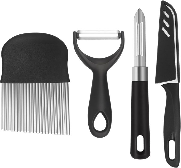 Küchenschäler，4er-Set scharfer Edelstahl-Schnellschäler, Y-förmiger traditioneller Kartoffelschäler, Kartoffelknitterschneider, zum rotierenden Schälen, Schneiden und Hacken von Obst und Gemüse5.99€ ➡️ https://www.amazon.de/dp/B0DL2T249V/?tag=preisfehlerheute-21