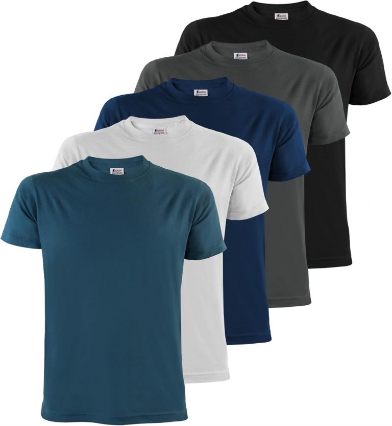 ALPIDEX Herren T-Shirts 5er Set Rundhals einfarbig S M L XL XXL 3XL 4XL 5XL, Größe:XL, Farbe:Water26,79€ statt 39,99€➡️ https://www.amazon.de/dp/B07DN9S6WD/?tag=preisfehlerheute-21