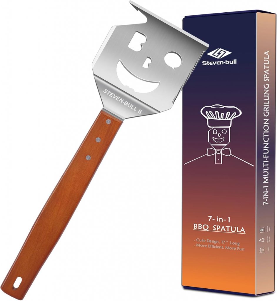 7 in 1 grillspachtel für Barbecue Grill, Multifunktion Grillbesteck mit Holzgriff, Eingebaute grillbesteck-set-Funktion,Kreativer Grillwender, Einzigartige Grillwerkzeuge, Grillen Geschenke für Männer23,73€ statt 35,99€➡️ https://www.amazon.de/dp/B0B7HGD91F/?tag=preisfehlerheute-21