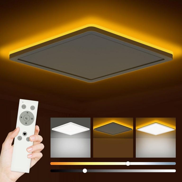 👑 LED Deckenleuchte Flach, 24W 2800LM Deckenlampe mit Fernbedienung Dimmbar 3000K-6500K, 1800K Nachtlicht Amber, Badezimmer Lampe für Wohnzimmer Küche Kinderzimmer Flur Schlafzimmer Ø29.5x2.5cm25,49€ statt 33,99€ - 26,00 % 🔥🚚 Verkauft von BESTIE WICH S.R.L. und Versand durch Amazon674 Bewertungen: 4.5 / 5.0 ⭐️⭐️⭐️⭐️⭐️🛒 zu Amazon https://www.amazon.de/dp/B0CWGKZ8Y5/?amp%3Btag=preisfehlerheute-21&amp%3Bth=1&amp%3Bpsc=1&tag=preisfehlerheute-21
