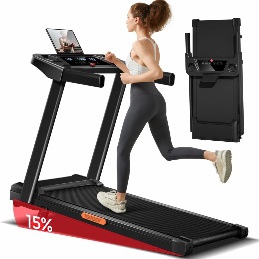 🤴 Laufband für Zuhause Klappbar mit Steigung 9%-15%, Laufbänder 12KM/H, Treadmill for Home mit 3,0-PS-Motor und 12 voreingestellte Programme, Max Belastung 136KG189,99€ statt 229,99€ - 18,00 % 🔥🚚 Verkauft und Versand durch YOU-MAY1,285 Bewertungen: 4.1 / 5.0 ⭐️⭐️⭐️⭐️🛒 zu Amazon https://www.amazon.de/dp/B0FKMG9NW7/?amp%3Btag=preisfehlerheute-21&tag=preisfehlerheute-21