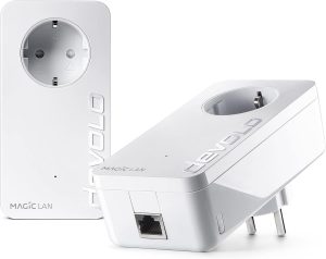 🤴 devolo Magic 2 LAN Starter Kit, LAN Powerline Adapter, bis zu 2.400 Mbit/s, 1x Gigabit LAN Anschluss, ideal für Homeoffice, dLAN 2.0, weiß94,04€ statt 129,99€ - 28,00 % 🔥🚚 Verkauft durch Amazon und Versand durch Amazon8,474 Bewertungen: 4.2 / 5.0 ⭐️⭐️⭐️⭐️🛒 zu Amazon https://www.amazon.de/dp/B07GBH7PXQ/?th=1&%3Bpsc=1&%3Btag=preisfehlerheute-21&tag=preisfehlerheute-21
