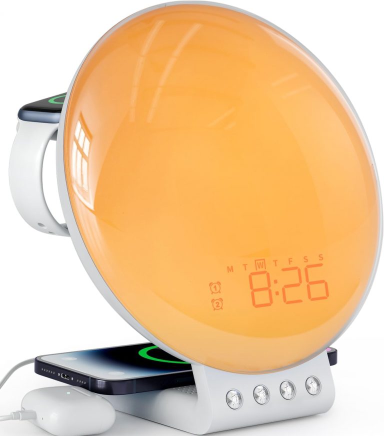 👑 Dekala Lichtwecker Tageslichtwecker Sonnenaufgang Sonnenuntergang Simulation, Vollbild Wake Up Light mit Wireless Charger, Touch/APP-Steuerung für Kinder & Erwachsene53,69€ statt 79,98€ - 33,00 % 🔥🚚 Verkauft von DGJK-EU und Versand durch Amazon2,003 Bewertungen: 4.2 / 5.0 ⭐️⭐️⭐️⭐️🛒 zu Amazon https://www.amazon.de/dp/B0CR6BV3KJ/?amp%3Btag=preisfehlerheute-21&tag=preisfehlerheute-21