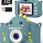 Kinderkamera, Gofunly Kinder Kamera 1080P 2,0-Zoll-Bildschirm Selfie Digitalkamera mit 32GB-Karte für 3-12 Jahre Jungen Mädchen Geburtstagsgeschenk Weihnachten Spielzeug Dunkelgrün Dinosaurier20,67€ statt 33,99€➡️ https://www.amazon.de/dp/B0CL6ZNVBY/?tag=preisfehlerheute-21