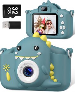 Kinderkamera, Gofunly Kinder Kamera 1080P 2,0-Zoll-Bildschirm Selfie Digitalkamera mit 32GB-Karte für 3-12 Jahre Jungen Mädchen Geburtstagsgeschenk Weihnachten Spielzeug Dunkelgrün Dinosaurier20,67€ statt 33,99€➡️ https://www.amazon.de/dp/B0CL6ZNVBY/?tag=preisfehlerheute-21