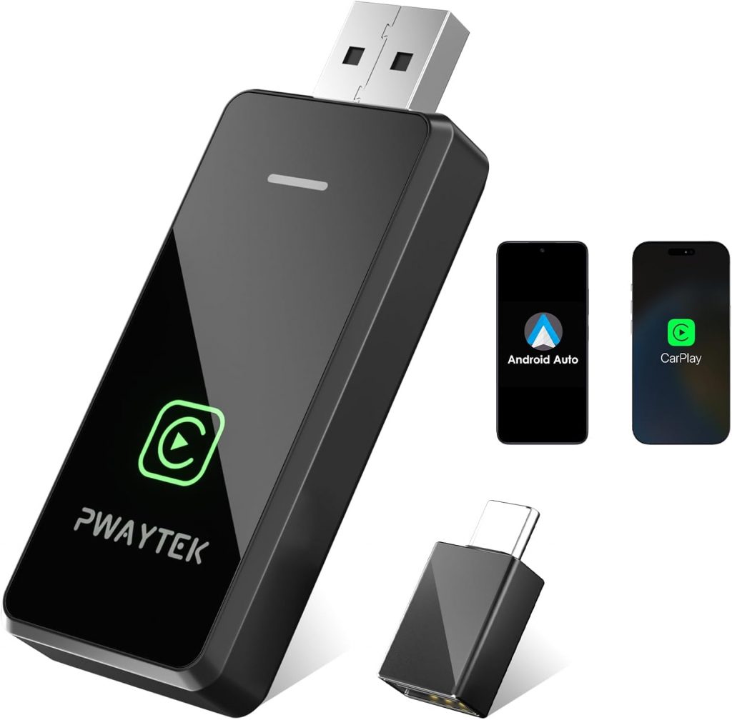 🤴 PWAYTEK 2 in 1 Wireless CarPlay Adapter, 2025 CarPlay Konvertiert Kabelgebunden zu Kabellos Dongle, Plug und Play Mini & Stabiler CarPlay Adapter Kompatibel mit iOS 10+ und Autos ab 201721,99€ statt 33,99€ – 36,0 🔥🚚 Verkauft von Yuanzhuo und Versand durch Amazon132 Bewertungen: 4.1 / 5.0 ⭐️⭐️⭐️⭐️🛒 zu Amazon https://www.amazon.de/dp/B0FG24X2L8/?th=1&tag=preisfehlerheute-21#038;psc=1&tag=preisfehlerheute-21