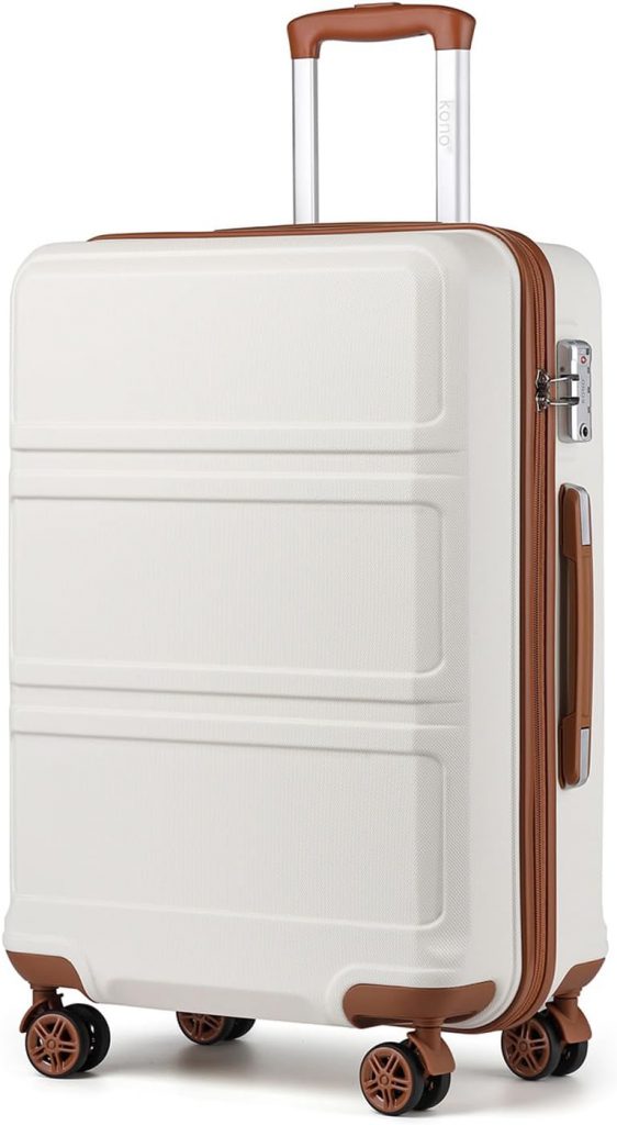 🤴 KONO Koffer Trolley Reisekoffer aus ABS+PC – Leichter Hartschalenkoffer mit 4 Zwillingsrollen und TSA-Schloss, Stabiler Rollkoffer für Flugreisen, Business und Familienurlaub42,74€ statt 59,99€ - 29,00 % 🔥🚚 Verkauft und Versand durch DL-accessories7,751 Bewertungen: 4.5 / 5.0 ⭐️⭐️⭐️⭐️⭐️🛒 zu Amazon https://www.amazon.de/dp/B0BNXCQ28X/?amp%3Btag=preisfehlerheute-21&%3Bamp%3Bth=1&%3Bamp%3Bpsc=1&tag=preisfehlerheute-21