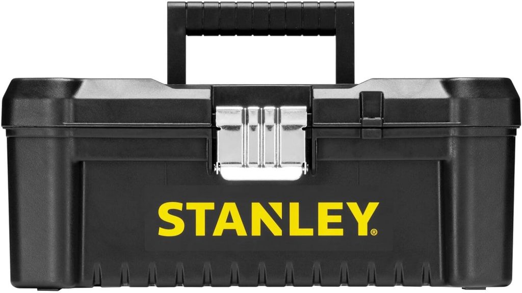 Stanley Werkzeugbox/Werkzeugkoffer (12.5", 32x18.8x13.2cm, Werkzeugkasten mit Metallschließen, Organizer für Kleinteile und Zubehör, entnehmbare Trage) STST1-755159,96€ statt 15,71€➡️ https://www.amazon.de/dp/B013ERL6KS/?tag=preisfehlerheute-21