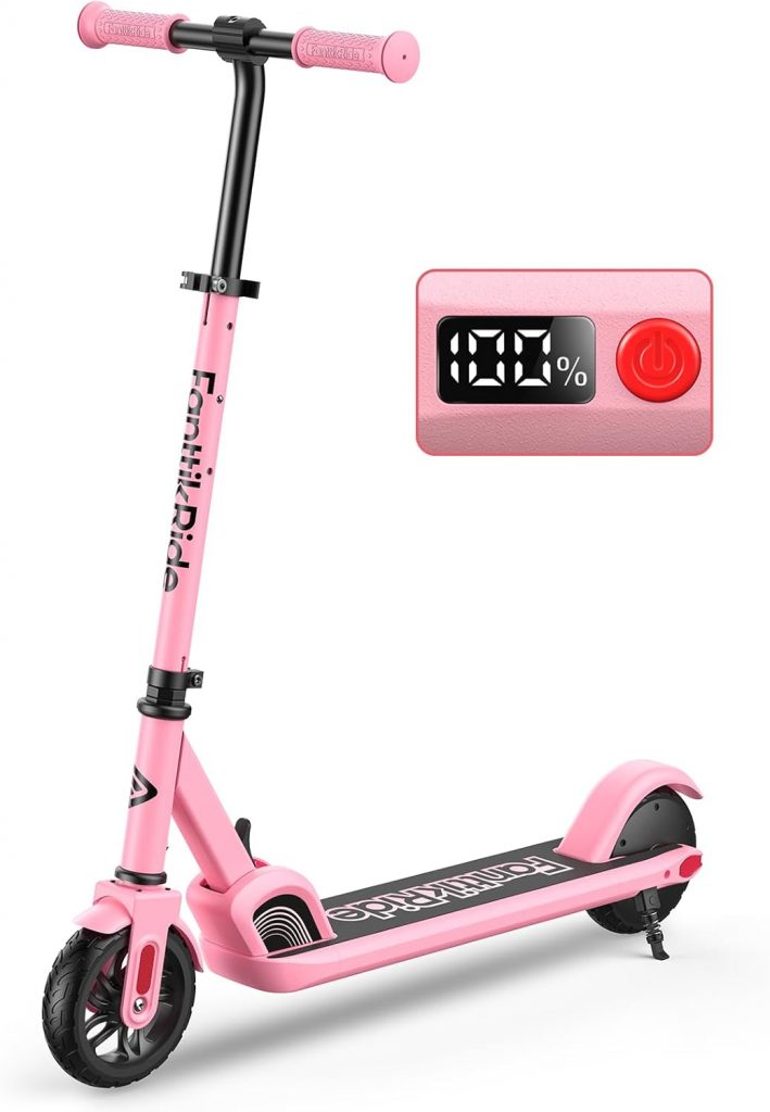 👑 FanttikRide C9 Elektroroller für Kinder 8-12 Jahren, 2 Geschwindigkeiten 10/16 km/h, 8 KM Reichweite, Höhenverstellbar, Faltbar, E Roller Kinder99,99€ statt 189,99€ – 48,0 🔥🚚 Verkauft von ALEAPOW und Versand durch Amazon154 Bewertungen: 4.3 / 5.0 ⭐️⭐️⭐️⭐️🛒 zu Amazon https://www.amazon.de/dp/B0DDDBJBPQ/?th=1&tag=preisfehlerheute-21#038;psc=1&tag=preisfehlerheute-21