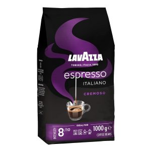 Lavazza, Espresso Italiano Cremoso, Arabica und Robusta Kaffeebohnen, mit Aromanoten von Gewürzen und Kakao, Intensität 8/10, Mittlere Röstung, 1 Packung mit 1 Kg9.59€ statt 20.99€🏷️ Coupon anwenden➡️ https://www.amazon.de/dp/B000VJ8NEU/?tag=preisfehlerheute-21