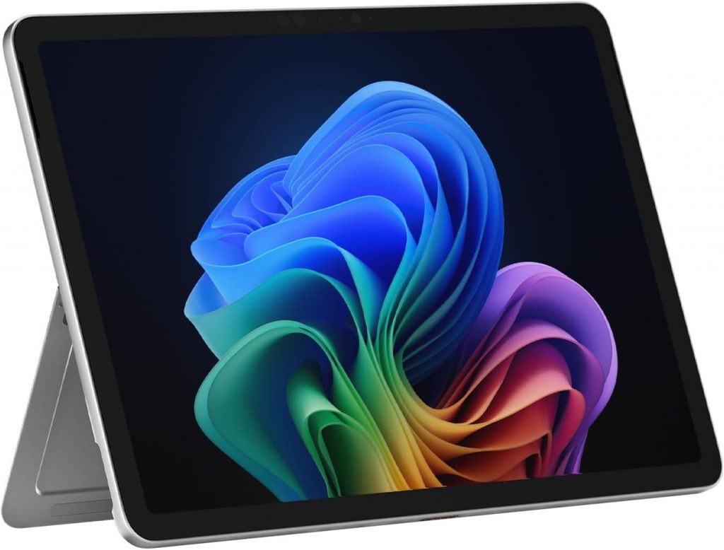Microsoft Surface Pro | Copilot+ PC | 12&rdquo; LCD Touchscreen | Snapdragon&reg; X Plus | 16GB RAM | 256GB Speicher | Neuestes Modell | Platin