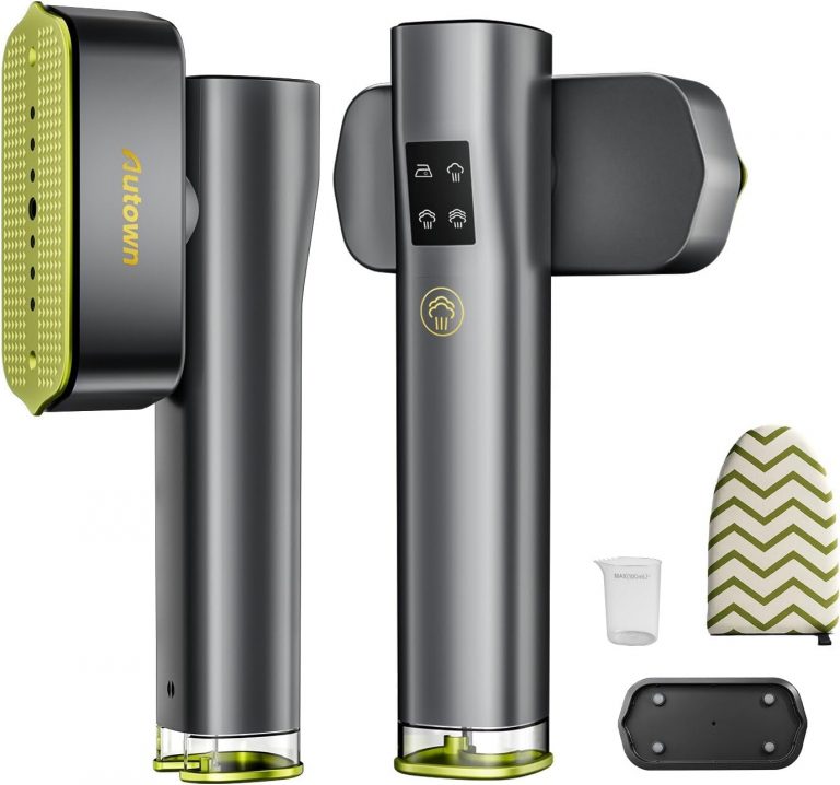 👑 Steamer Dampfglätter, 1300W Dampfbügeleisen Tragbar für Kleidung, 2-in-1 Reisebügeleisen mit Dampf, 15s Schnellaufheizung, Travel steam Iron mit LED Display,3 Dampfmodi47,01€ statt 69,00€ - 32,00 % 🔥🚚 Verkauft von Autown Store und Versand durch Amazon16 Bewertungen: 4.2 / 5.0 ⭐️⭐️⭐️⭐️🛒 zu Amazon https://www.amazon.de/dp/B0FLJ4DY1P/?amp%3Btag=preisfehlerheute-21&tag=preisfehlerheute-21