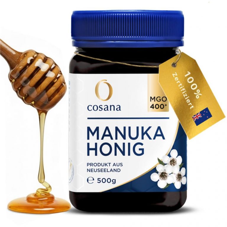 Cosana Manuka Honig 400 MGO + 500g – 100% Pur - Abgefüllt, versiegelt und zertifiziert in Neuseeland44,90€ statt 58,90€➡️ https://www.amazon.de/dp/B08VNK43R1/?tag=preisfehlerheute-21