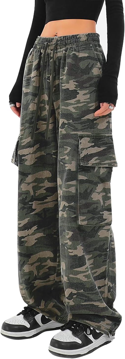 HVEPUO Camouflage Hose Damen Cargohose Cargo Jeans Casual Trousers Flecktarn Hose Camouflage S23,99€ statt 29,99€➡️ https://www.amazon.de/dp/B0CJF7VN9H/?tag=preisfehlerheute-21