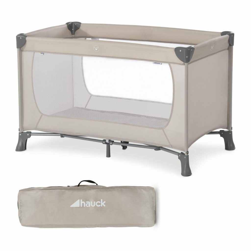 hauck Kinderreisebett Dream N Play ab Geburt bis 15 kg, Klein Zusammenklappbar inkl. Tragetasche und Faltboden, Liegefläche 120 x 60 cm (Beige)35.91€ 🏷️ Coupon anwenden➡️