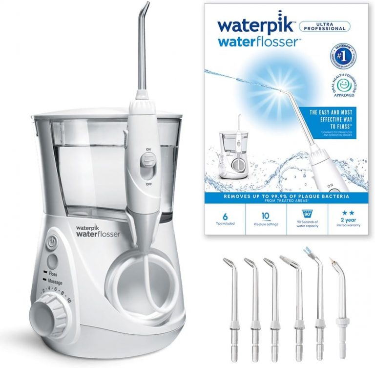 🤴 Waterpik Ultra Professional Munddusche, Testsieger 2025, Precision Pulse Technology, TÜV Siegel, bis zu 99,9 Prozent Plaque Entfernung, 6x Aufsätze, 10x individuelle Modi, integrierter Timer, Weiß59,99€ statt 99,99€ - 41,00 % 🔥🚚 Verkauft durch Amazon und Versand durch Amazon19,250 Bewertungen: 4.5 / 5.0 ⭐️⭐️⭐️⭐️⭐️🛒 zu Amazon https://www.amazon.de/dp/B073WGYSF9/?amp%3Btag=preisfehlerheute-21&amp%3Bth=1&amp%3Bpsc=1&tag=preisfehlerheute-21