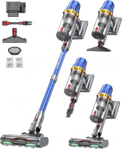 👑 H9 Akku Staubsauger 58000Pa/650W/80Min, Staubsauger Kabellos mit LED-Touchscreen, Selbststehender Akkustaubsauger, Upgrade Anti-Tangle Bodenbürste für Tierhaare/Teppiche/Hartböden, Blau178,99€ statt 259,99€ - 32,00 % 🔥🚚 Verkauft von LEIHUANG-EU und Versand durch Amazon99 Bewertungen: 4.9 / 5.0 ⭐️⭐️⭐️⭐️⭐️🛒 zu Amazon https://www.amazon.de/dp/B0FNRM9DKV/?tag=preisfehlerheute-21