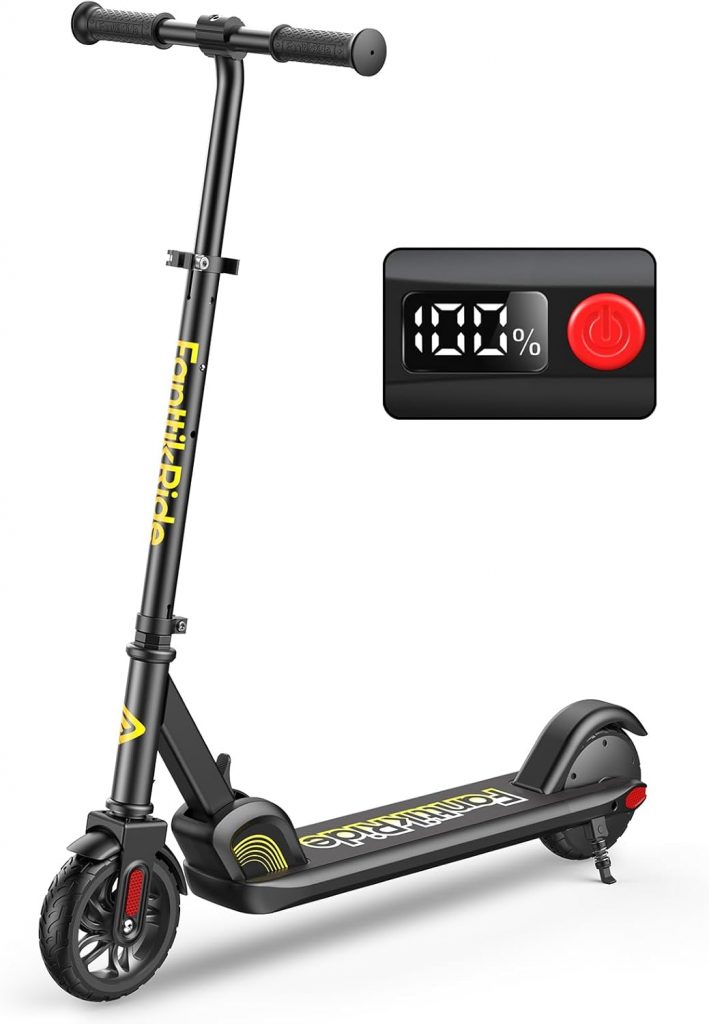 👑 FanttikRide C9 Elektroroller für Kinder 8-12 Jahren, 2 Geschwindigkeiten 10/16 km/h, 8 KM Reichweite, Höhenverstellbar, Faltbar, E Roller Kinder128,99€ statt 185,99€ – 31,0 🔥🚚 Verkauft von ALEAPOW und Versand durch Amazon158 Bewertungen: 4.3 / 5.0 ⭐️⭐️⭐️⭐️🛒 zu Amazon https://www.amazon.de/dp/B0DDDGTKCR/?th=1&tag=preisfehlerheute-21#038;psc=1&tag=preisfehlerheute-21