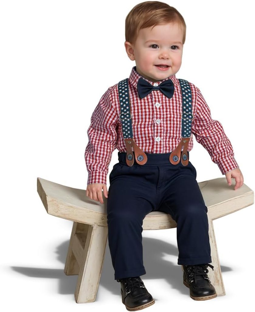 👑 Yilaku Little Boys Gentleman Outfits Suits Set Infant Long Sleeve Shirt+Suspender Pants+Bow Tie Overalls Clothing Set Kids Christmas Colorful Clothes9,99€ statt 18,98€ – 48,0 🔥🚚 Verkauft von Yilaku DE Store und Versand durch Amazon3,847 Bewertungen: 4.2 / 5.0 ⭐️⭐️⭐️⭐️🛒 zu Amazon https://www.amazon.de/dp/B0759BRB3W/?th=1&tag=preisfehlerheute-21#038;psc=1&tag=preisfehlerheute-21