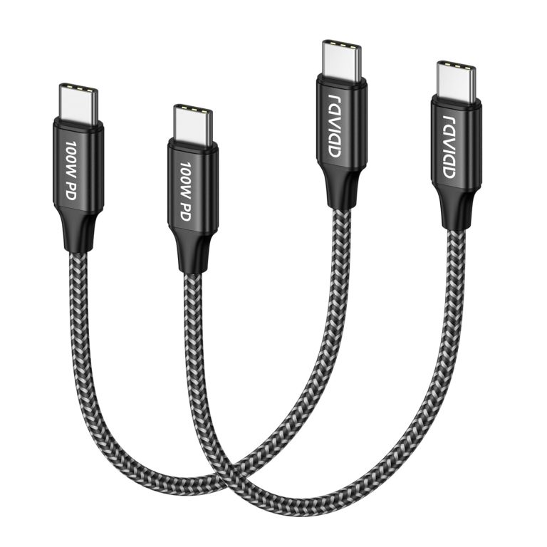 RAVIAD USB C Kabel Kurz 0.5M 2Pack, 100W Ladekabel USB C PD 3.0 Schnellladekabel USB C auf USB C Kabel für iPhone 17 16 15 Serie, Samsung Galaxy S25 S24, Huawei, Pixel, MacBook Pro Air iPad Pro Air5,24€ statt 7,99€➡️ https://www.amazon.de/dp/B0DPBRW455/?tag=preisfehlerheute-21