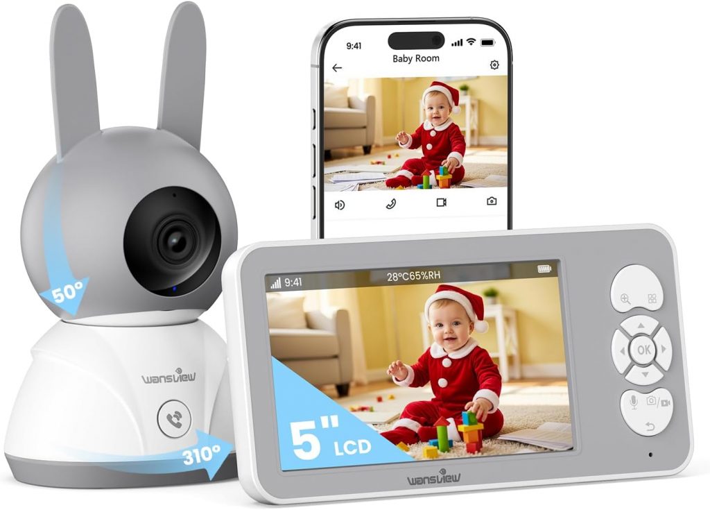 🤴 wansview Babyphone mit Kamera 2,4/5 GHz WLAN- 5" 1080P Video babyfone mit App, Baby Camera mit IR Nachtsicht, Automatische Verfolgung, Zwei-Weg-Audio, Temperatur- und Bewegungs-/Geräuscherkennung69,98€ statt 79,98€ – 13,0 🔥🚚 Verkauft von Wsying und Versand durch Amazon97 Bewertungen: 4.2 / 5.0 ⭐️⭐️⭐️⭐️🛒 zu Amazon https://www.amazon.de/dp/B0DZY1NW5F/?tag=preisfehlerheute-21