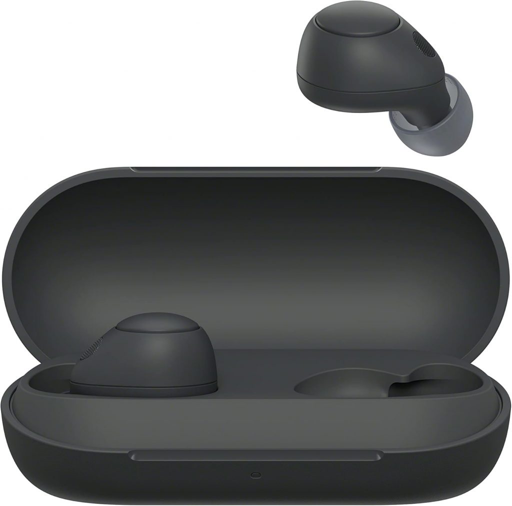 🤴 Sony WF-C700N kabellos, Bluetooth, Noise Cancelling Kopfh&ouml;rer (kleine, leichte Kopfh&ouml;rer mit Bluetooth Multipoint Connection, IPX4, bis zu 20h Akkulaufzeit, Schnellladung, iOS & Android) Schwarz