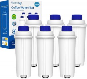 🤴 Waterdrop Filterkartuschen, Ersatz für De'Longhi® Wasserfilter DLSC002, Kompatibel mit De'Longhi® Magnifica® S, Eletta® Explorer, Dinamica® und ECAM-Serie, Kaffeeautomat und Espressomaschine (6)21,99€ statt 29,99€ - 27,00 % 🔥🚚 Verkauft von Waterdrop direct und Versand durch Amazon4,786 Bewertungen: 4.7 / 5.0 ⭐️⭐️⭐️⭐️⭐️🛒 zu Amazon https://www.amazon.de/dp/B07FLW65XV/?tag=preisfehlerheute-21