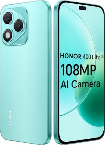 HONOR 400 Lite Smartphone 5G 256GB/8GB RAM, 108MP mit AI-Kamerataste, 6,7 Zoll AMOLED-Display 120Hz 3500 Nit, 5100mAh Akku, MTK 7025-Ultra, IP64, Dual-SIM, Android 15, Gr&uuml;n199,90&euro; statt 249,90&euro;➡️ https://www.amazon.de/dp/B0FD79DZDL/?tag=preisfehlerheute-21