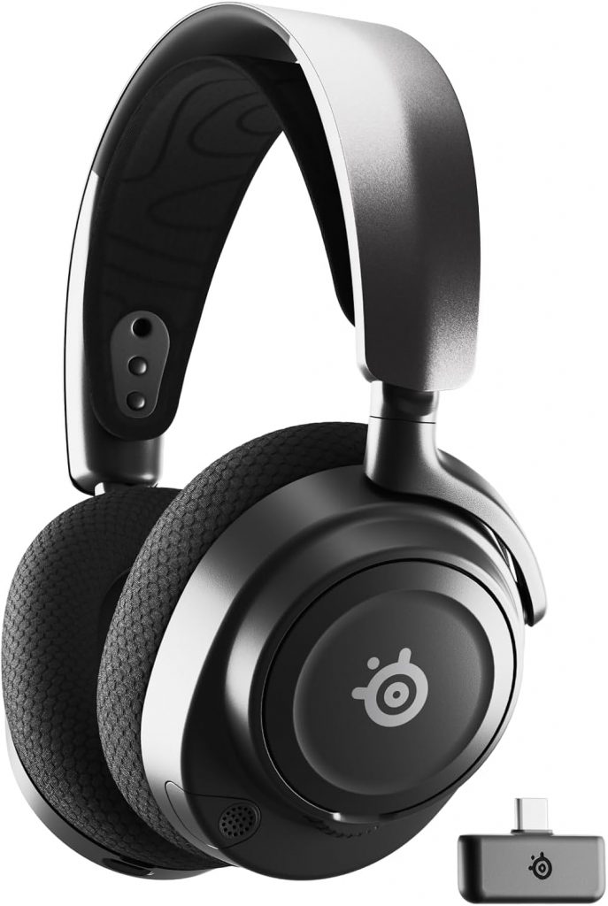 👑 SteelSeries Arctis Nova 7 Wireless Multi-Plattform Gaming-Headset– PC, PS5, VR – Magnetische Neodym-Treiber– 2,4 GHz+ Bluetooth-Sound– 38 Std. Akkulaufzeit via USB-C– ClearCast Gen 2 KI-Mik💰 nur 104,95🚚 Verkauft von Red-Rock-UK und Versand durch Amazon2,372 Bewertungen: 4.1 / 5.0 ⭐️⭐️⭐️⭐️🛒 https://www.amazon.de/dp/B0B7X8D45M/?th=1&tag=preisfehlerheute-21#038;psc=1&tag=preisfehlerheute-21