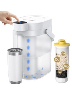 🤴 Waterdrop WD-ED11W Wiederaufladbarer Elektrischer Wasserfilterkrug, 3,5L Wasserenthärter Kalkfilter 3 Monate Langlebiger Sofortiger Wasserfilter Dispenser, Reduziert Calcium, Magnesium +70 Schadstoffe49,99€ statt 69,98€ - 29,00 % 🔥🚚 Verkauft von Waterdrop direct und Versand durch Amazon173 Bewertungen: 4.3 / 5.0 ⭐️⭐️⭐️⭐️🛒 zu Amazon https://www.amazon.de/dp/B0DMVLWTSV/?th=1&%3Bpsc=1&%3Btag=preisfehlerheute-21&tag=preisfehlerheute-21